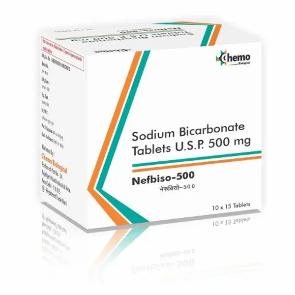 Sodium Bicarbonate Tablets USP 500mg 500mg β Buy Online from NexCure Health