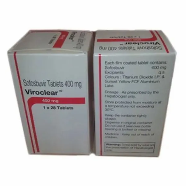 Sofosbuvir Viroclear Tablet — Buy Online from NexCure Health