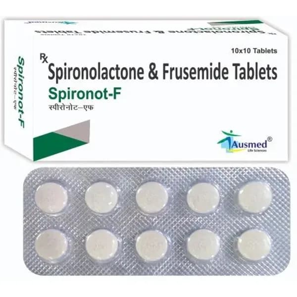 Spironolactone And Frusemide Tablets — Buy Online from NexCure Health