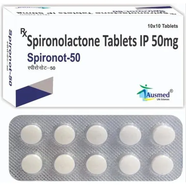 Spironolactone Tablets IP 50mg 50mg — Buy Online from NexCure Health