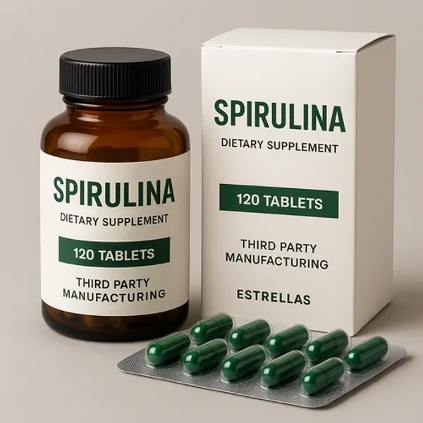 Spirulina Capsules β Buy Online from NexCure Health