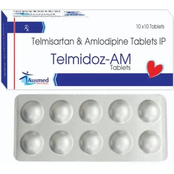 Telmisartan And Amlodipine Tablets — Buy Online from NexCure Health