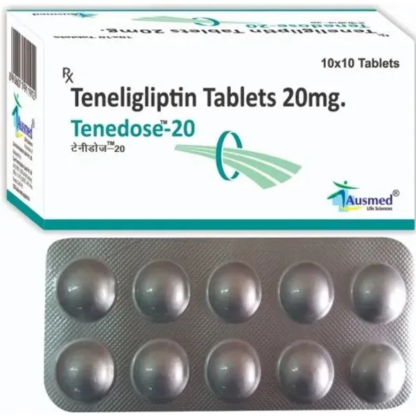 Teneligliptin Tablets 20mg 20mg — Buy Online from NexCure Health