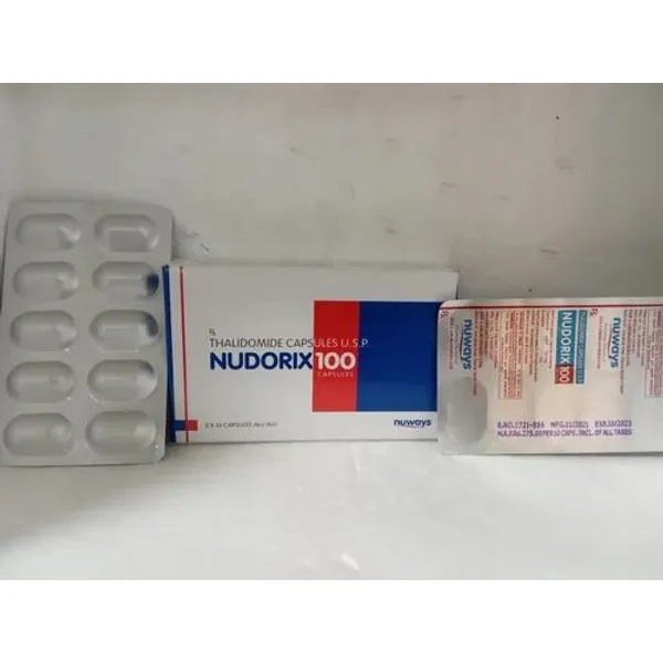 Thalidomide 100 Mg Capsule 100 Mg — Buy Online from NexCure Health