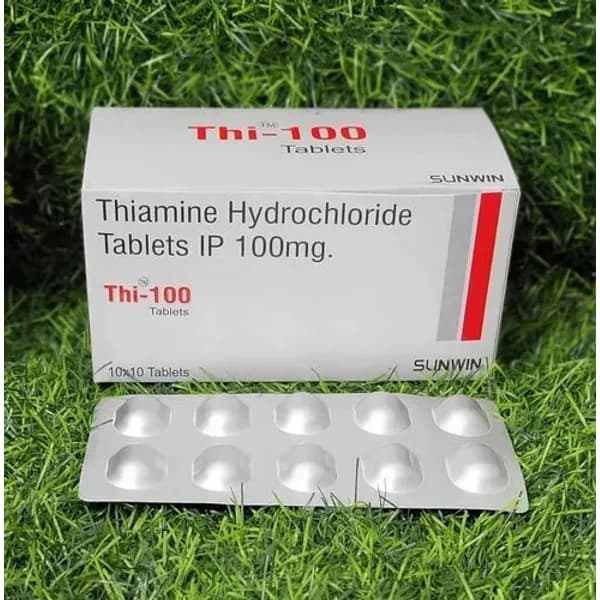 Thiamine Hydrochloride Tablets Ip — Buy Online from NexCure Health