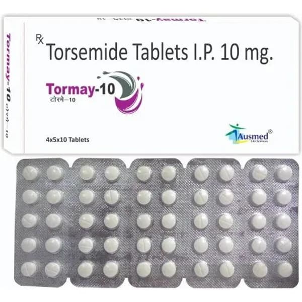 Torsemide Tablets IP 10mg 10mg — Buy Online from NexCure Health