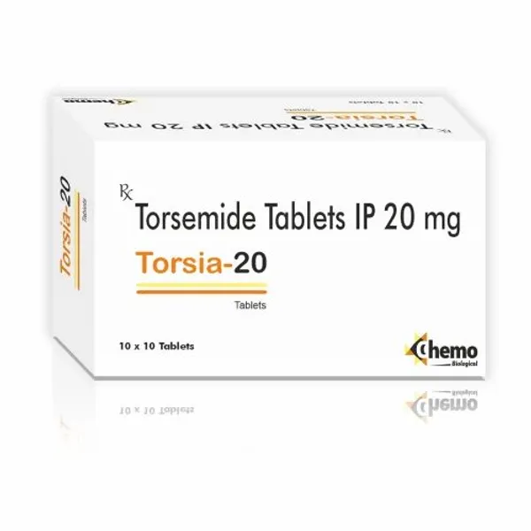 Torsemide Tablets IP 20mg 20mg β Buy Online from NexCure Health