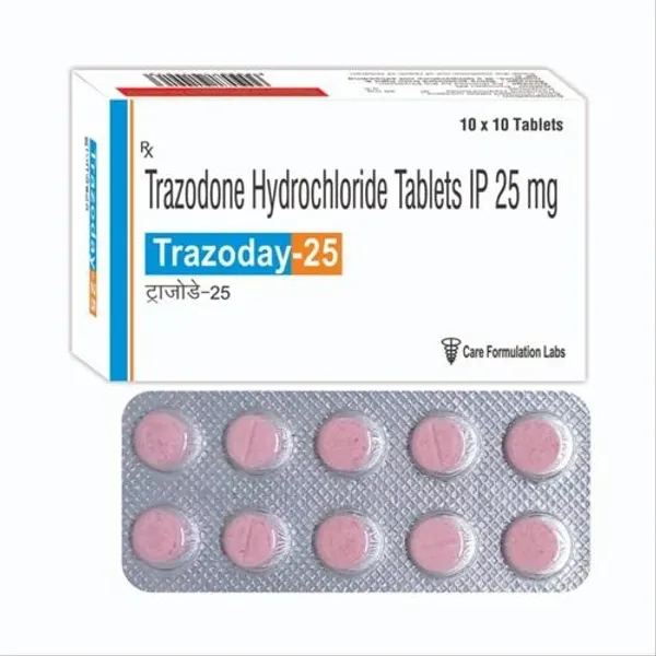 Trazodone Hydrochloride Tablet — Buy Online from NexCure Health