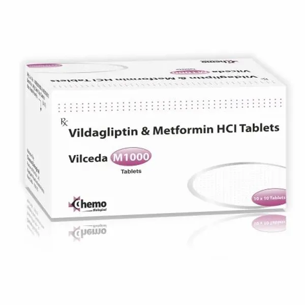 Vildagliptin And Metformin HCl Tablets — Buy Online from NexCure Health
