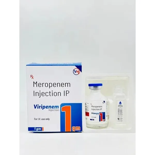 Viripenem Meropenem Injection 1gm 1g — Buy Online from NexCure Health
