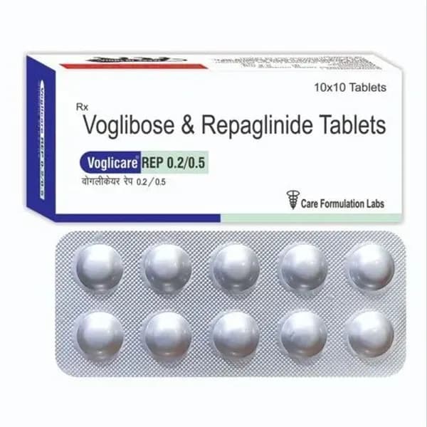 Voglibose & Repaglinide Tablets — Buy Online from NexCure Health