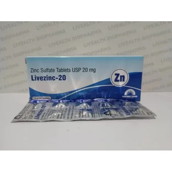 Zinc Sulphate Tablets — Buy Online from NexCure Health