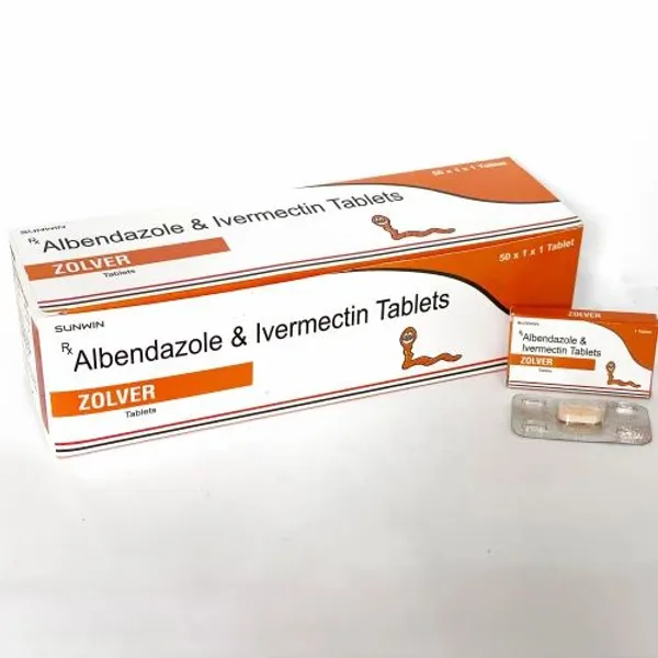 Zolver Albendazole Ivermectin Tablets — Buy Online from NexCure Health